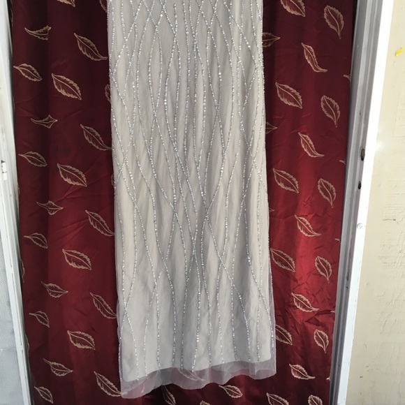 NWT Adrianna Papell beaded gown - Picture 4 of 6